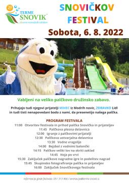 Prihaja špica Snoviškega poletja – Snovičkov festival (1)